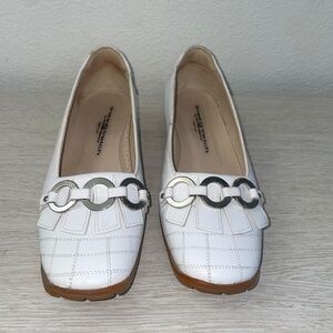Walter Genuin New White Loafers